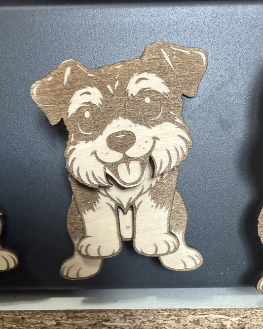 Wiggly Dog Fridge Magnets
