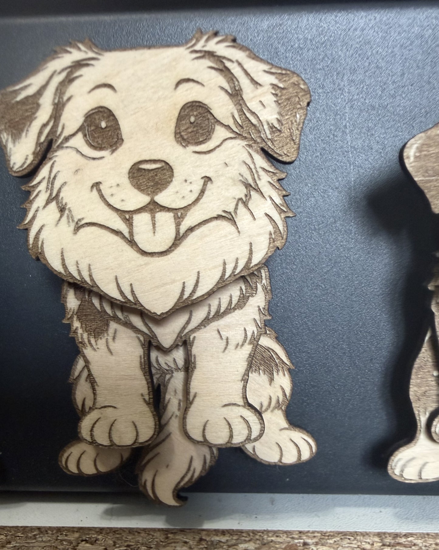Wiggly Dog Fridge Magnets