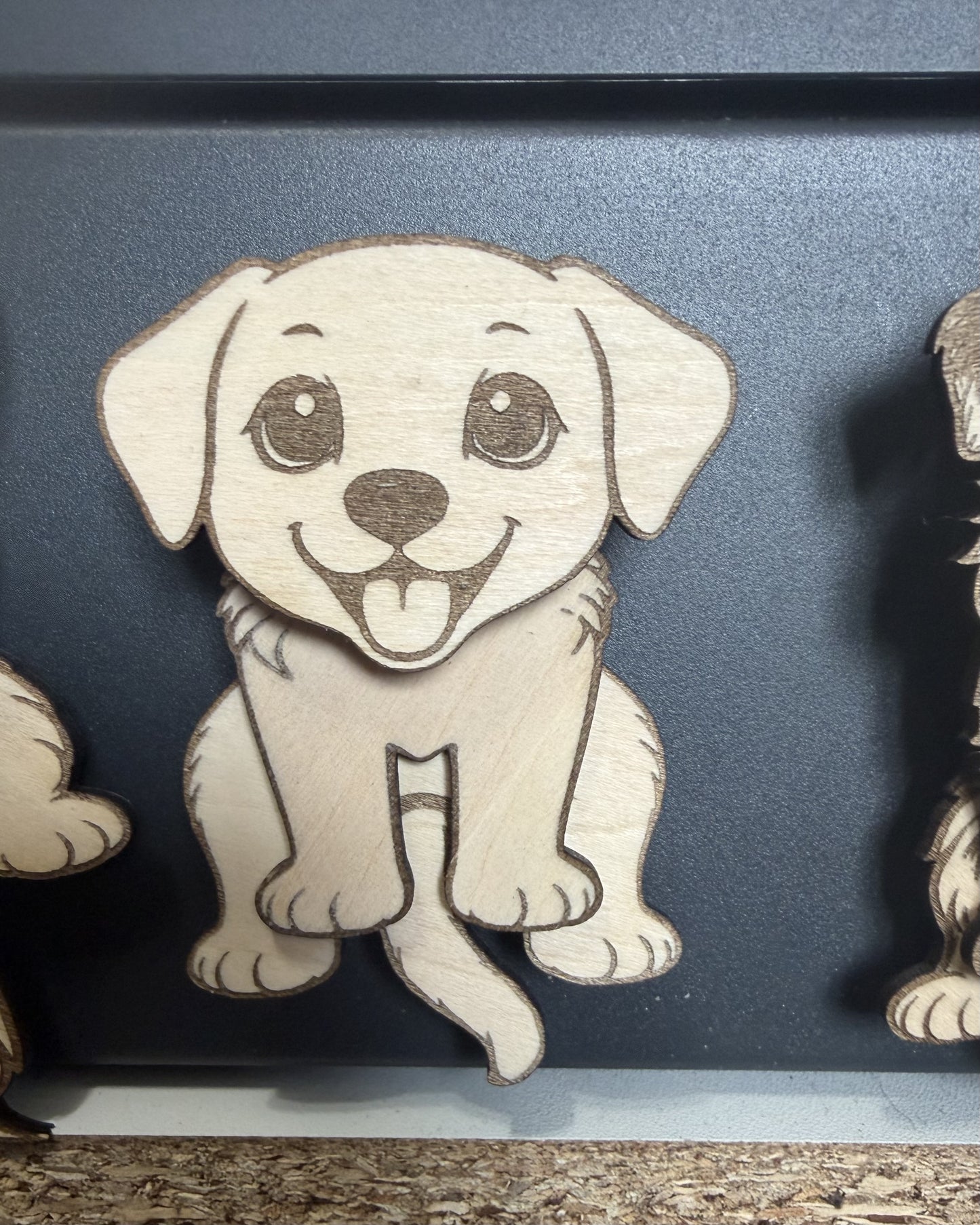 Wiggly Dog Fridge Magnets