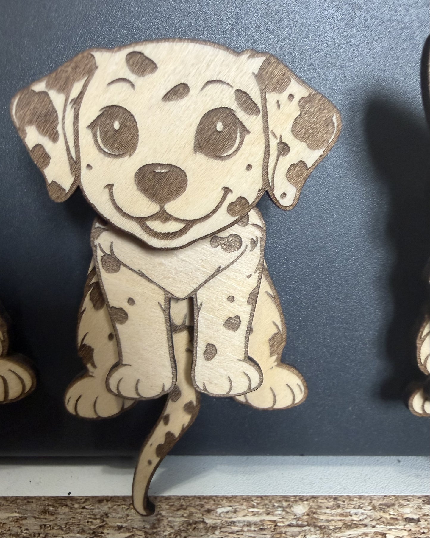 Wiggly Dog Fridge Magnets