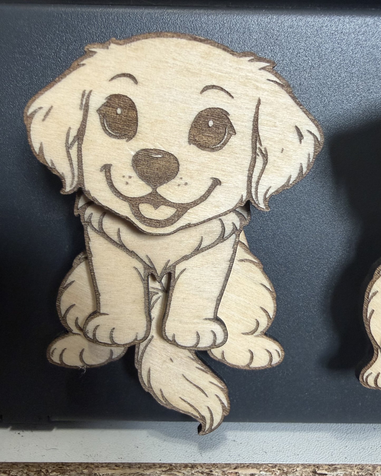 Wiggly Dog Fridge Magnets
