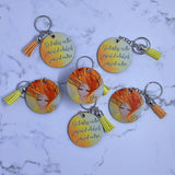 Be Fearless B2B Sublimated Keychain - HandmadeSask