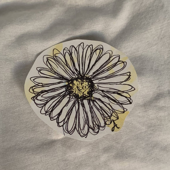 Daisy Watercolour Sticker