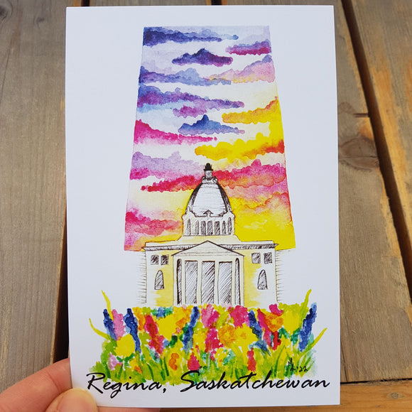Postcard Regina Ledge - 1