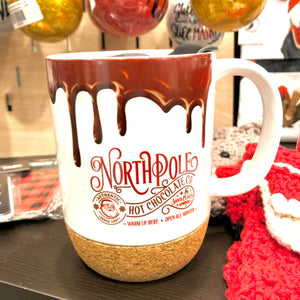 North Pole Cork Bottom Mug