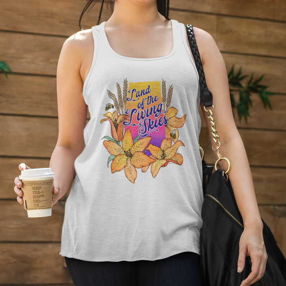 Heather Grey Land of the Living Skies Tank