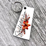 Saskatchewan MDF Wooden Keychains