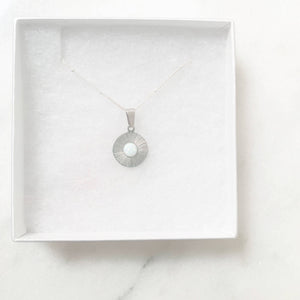 Moments - Opal - Sterling Silver