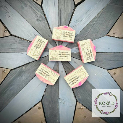 Goat Milk Soap: Market Peach