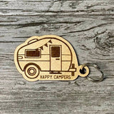 Travel Wooden KeyChains - 3