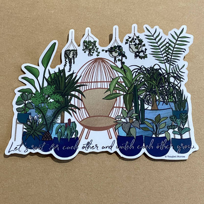 Rooting For You Waterproof Sticker - HandmadeSask