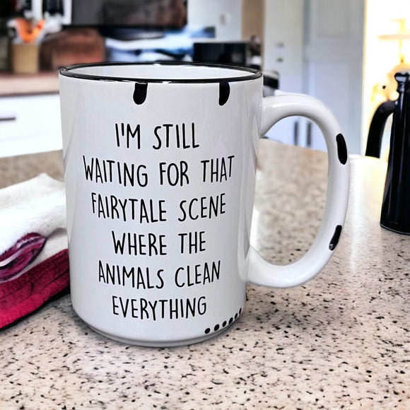 Fairytale Scene Farmhouse Mug