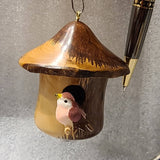 CW - Birdhouse window or desk ornament