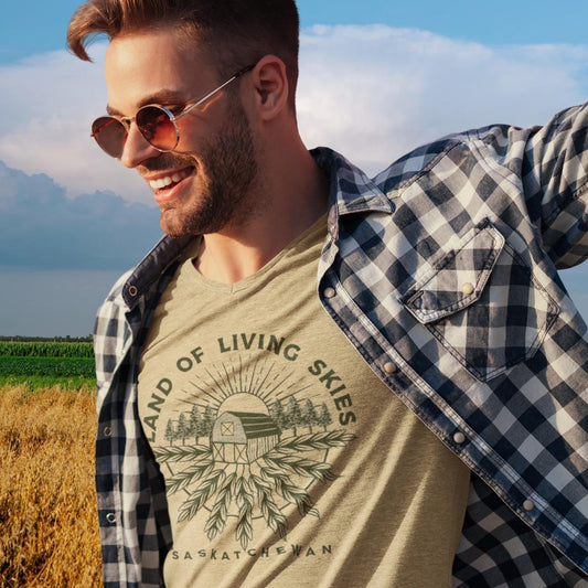 FLAT // Land of the Living Skies Tee / Unisex