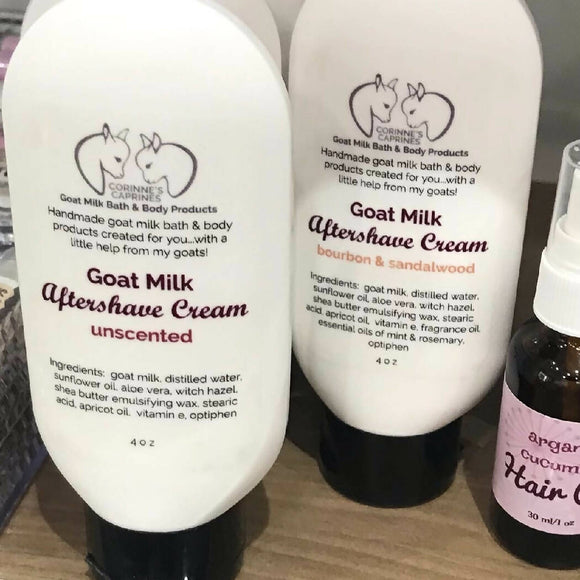 Goat Milk Aftershave Cream