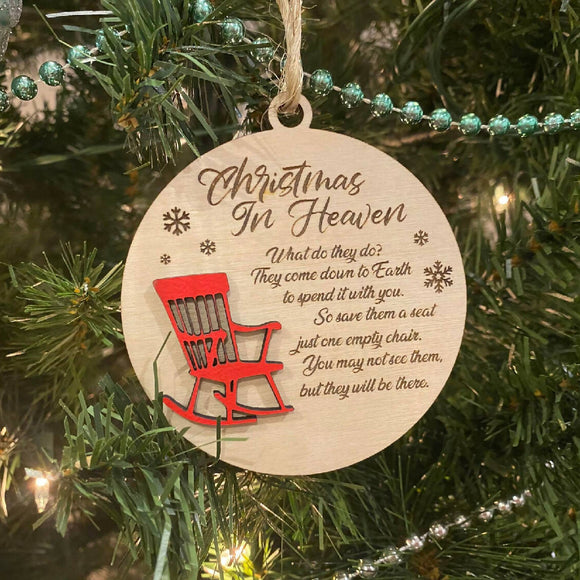 Christmas In Heaven Ornament