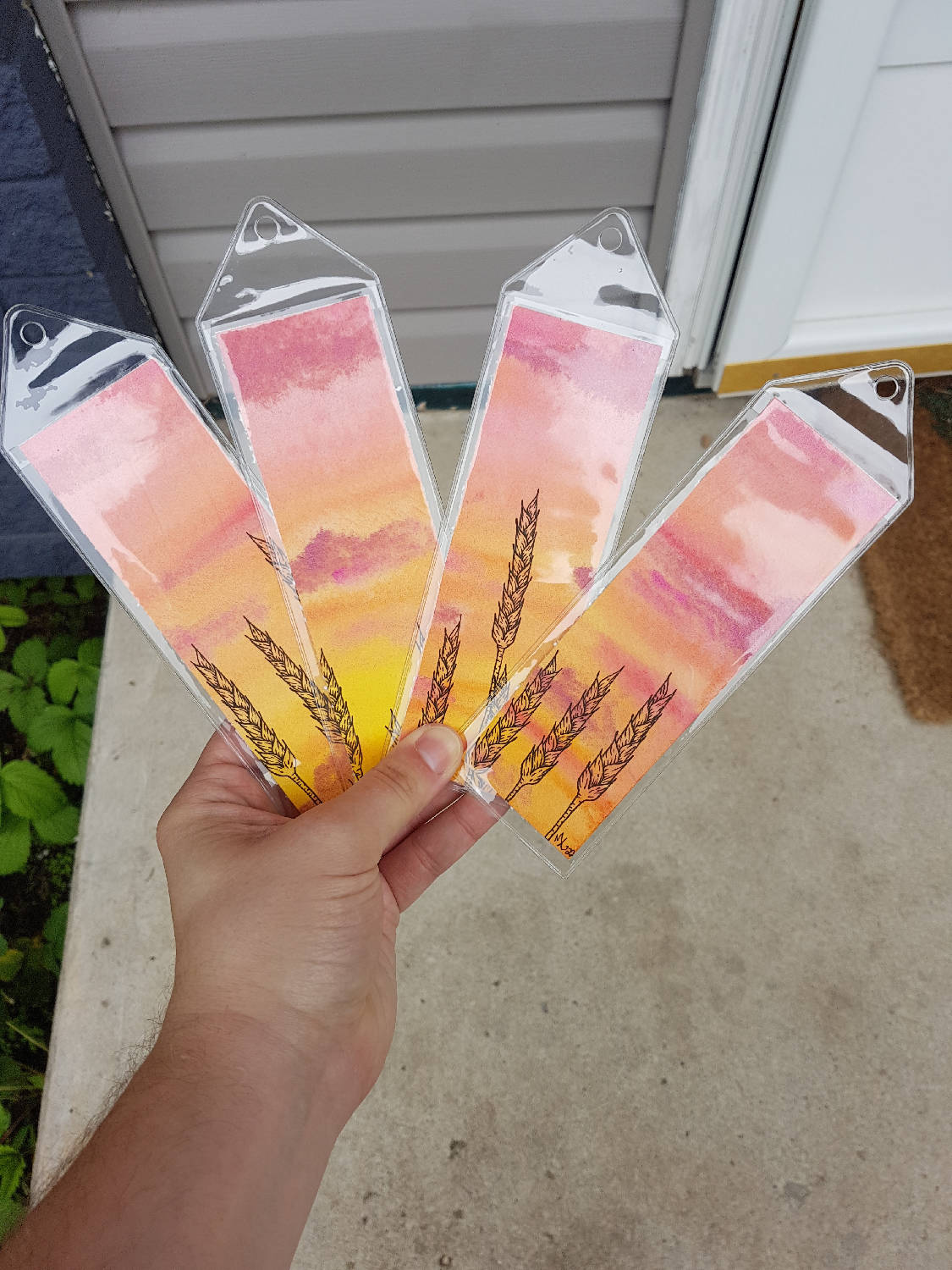 Hand-Painted Bookmarks
