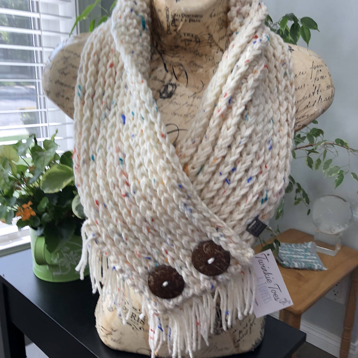 Fringed Cowl
