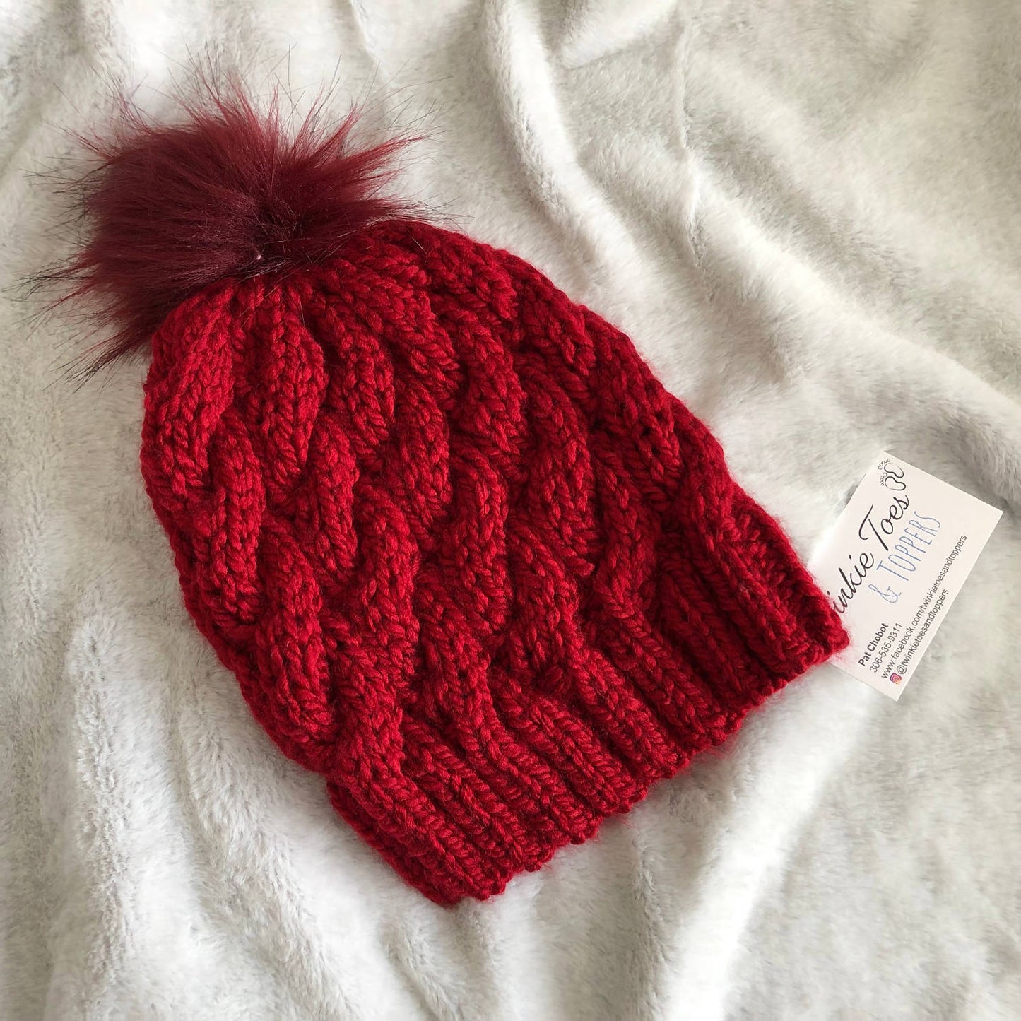 Cable Knit Toque