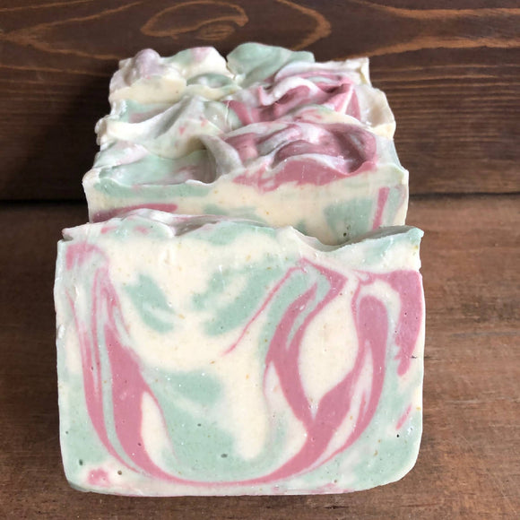 Goat Milk Soap - Under the Mistletoe - HandmadeSask
