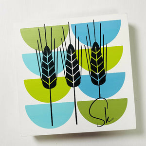 6" Art Panel | Saskatchewan Mod 3 Wheat