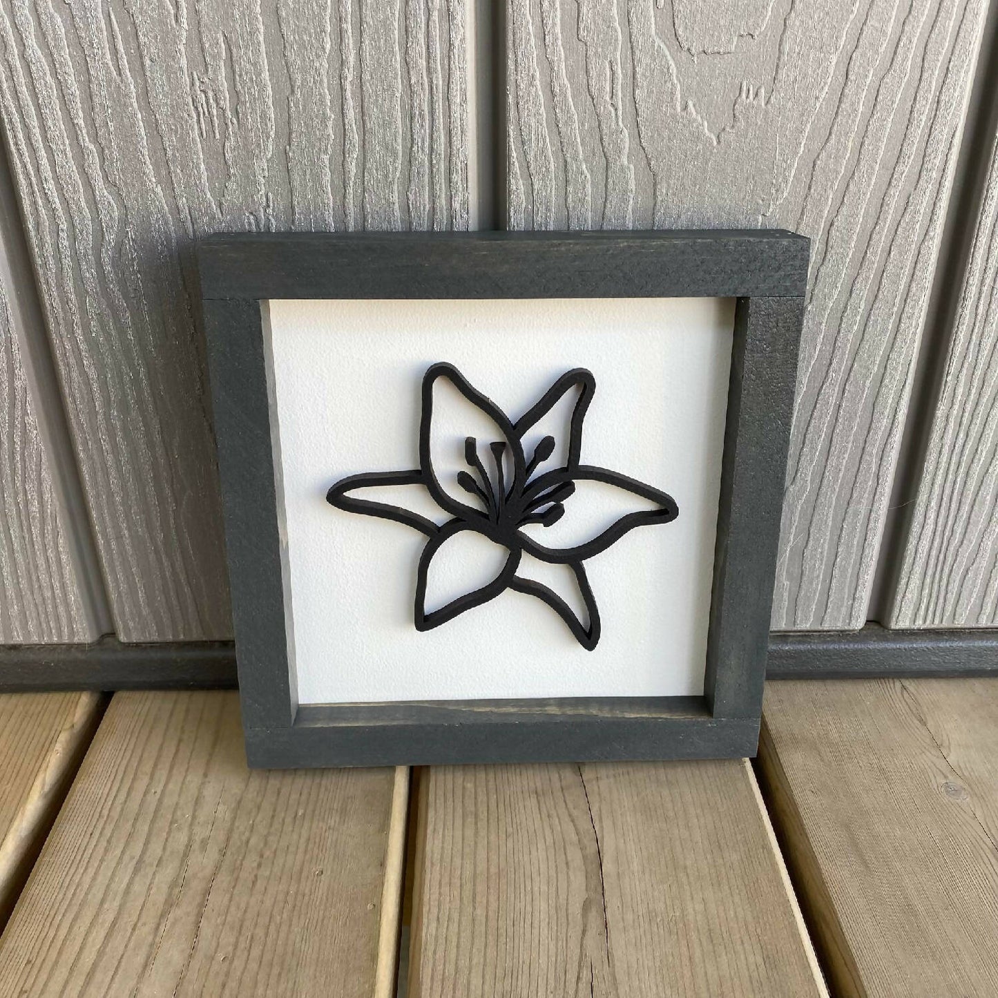 Lily 3D Sign