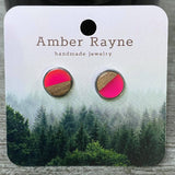 Wood/Resin Earrings 2