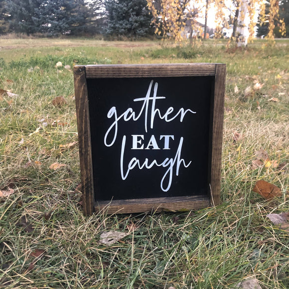Gather EAT laugh- small