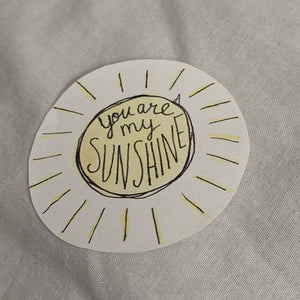 Sunshine Watercolour Sticker