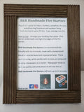 R&R Handmade Fire Starters 12 pack - Description Below - 5