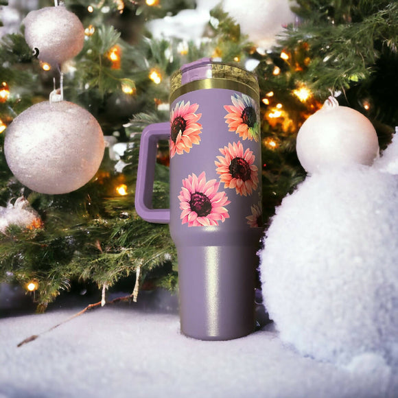 Water colour Flower Tumbler