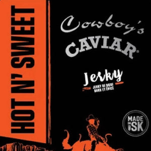 Hot n' Sweet Cowboy's Caviar Jerky 80g - HandmadeSask