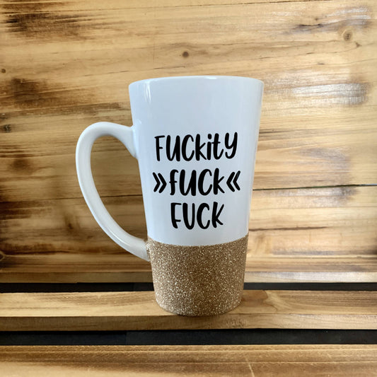 Fuckity Fuck Glitter Mug - 2