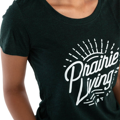 FLAT // Prairie Living / Fitted Crew Neck / Ladies