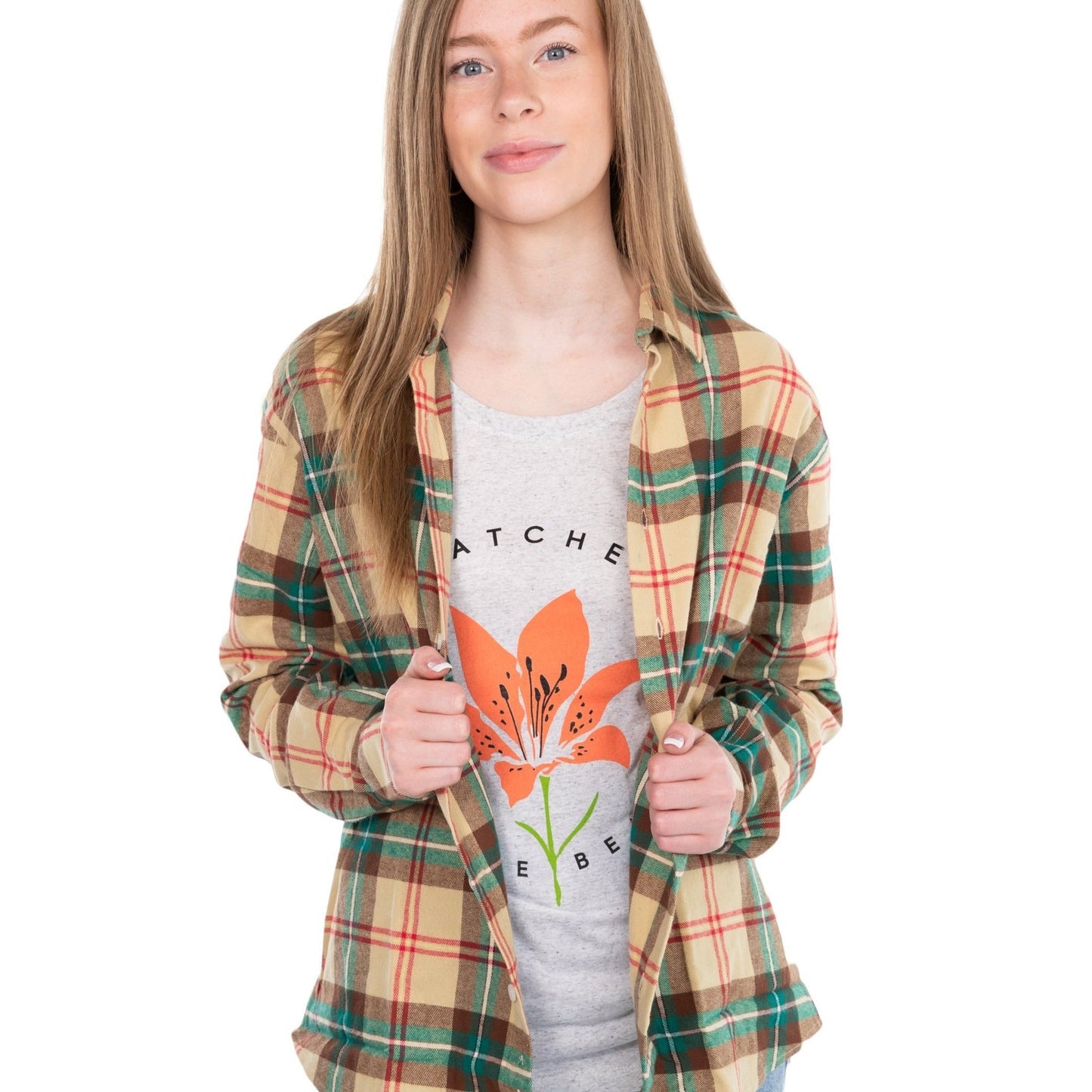 FLAT // Official Sask Tartan / Women's Preshrunk / Version 2.0