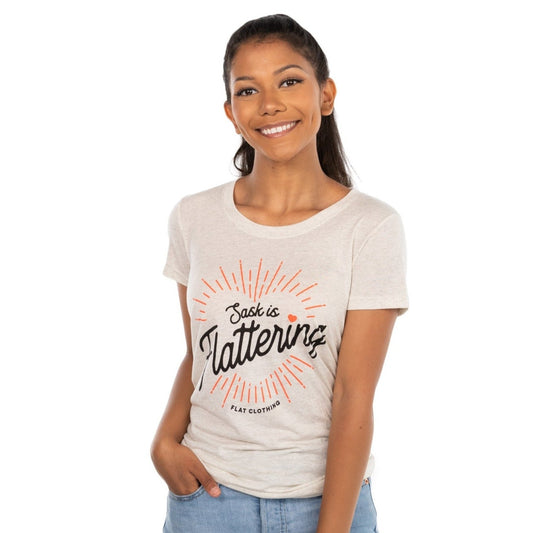 FLAT // Flattering / Fitted Crew Neck / Ladies