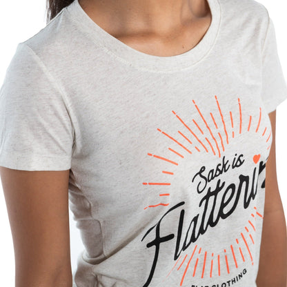 FLAT // Flattering / Fitted Crew Neck / Ladies
