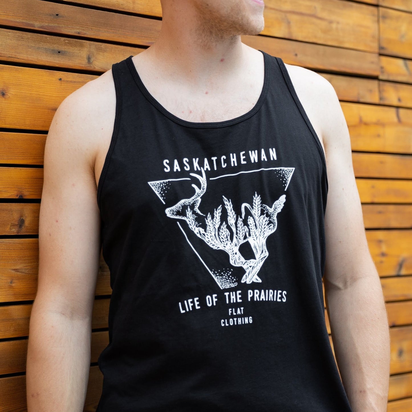 FLAT // Life Of The Prairies / Unisex Classic Tank