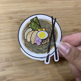 Ramen Bowl Clear Waterproof Sticker - HandmadeSask