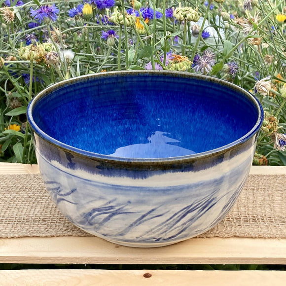 Large Blue Bowl