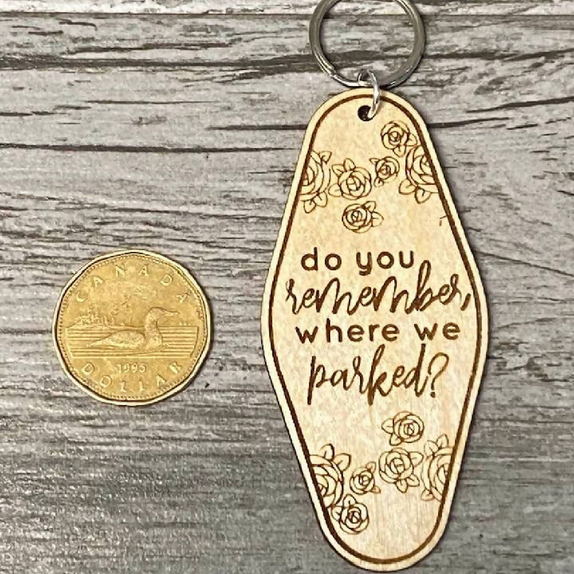 Retro Wooden KeyChains - 7