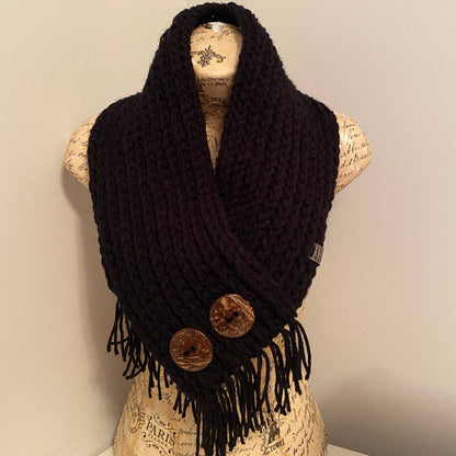 Fringed Cowl