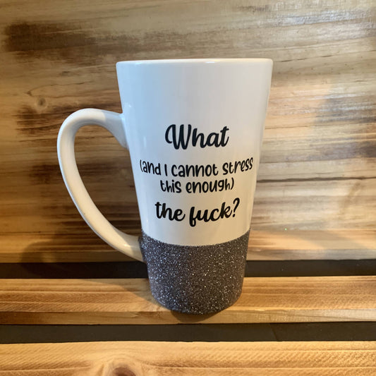 What The Fuck Glitter Mug - 12
