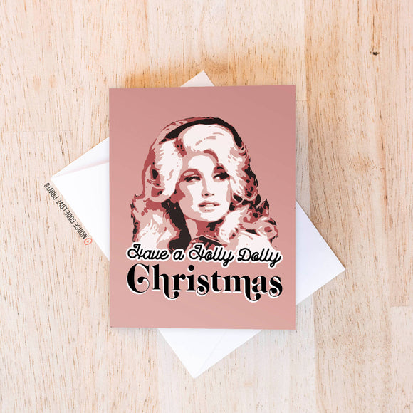 Holly Dolly | Christmas & Holiday | Greeting Card