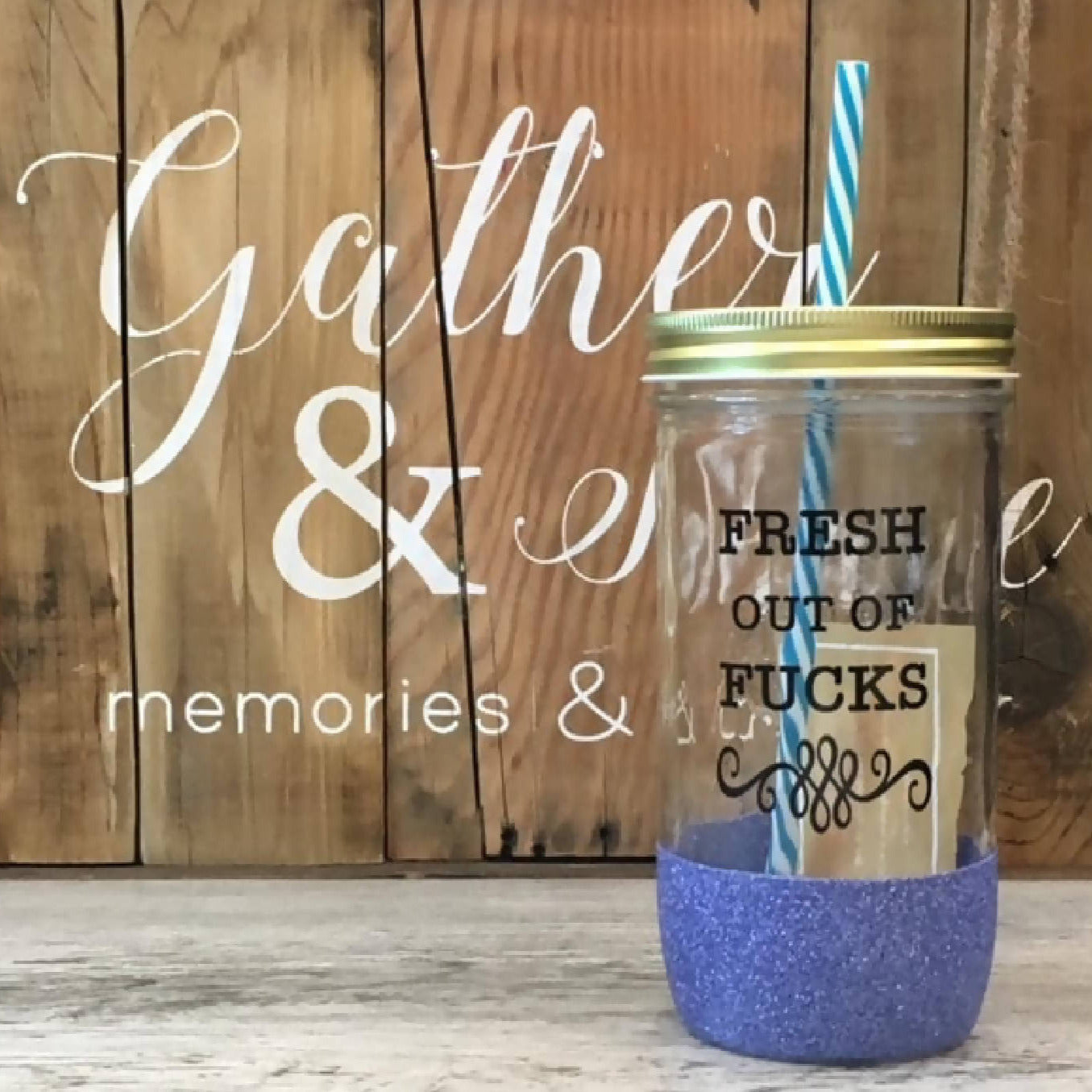 Fresh out of Fucks Glitter Jar - 11