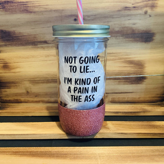 Not Going to Lie Glitter Jar - 1