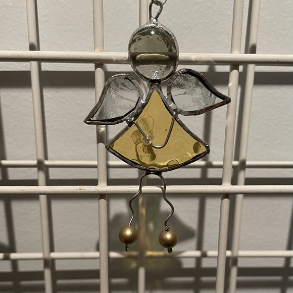 Stained Glass Angel Ornaments