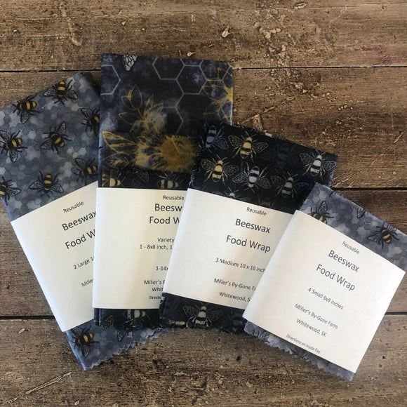 Beeswax Food Wrap - Variety Pack