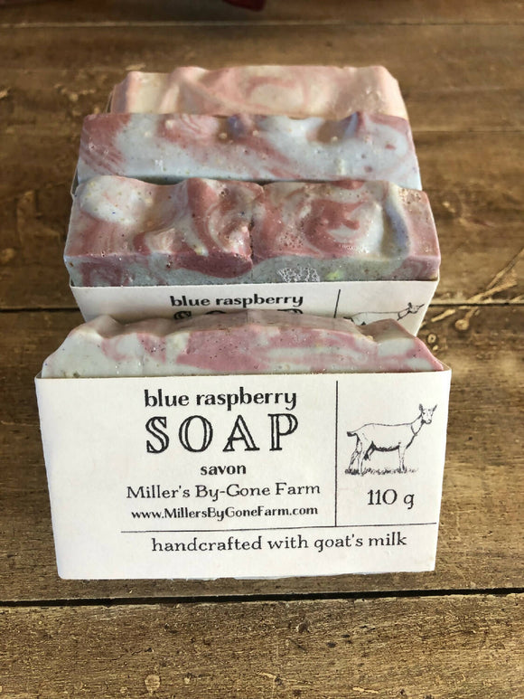 Goat Milk Soap - Blue Raspberry