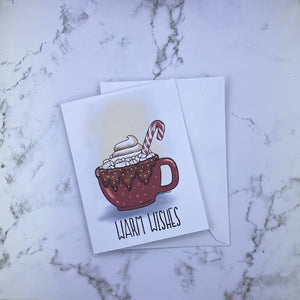 Warm Wishes- Hot Choco Printed Card